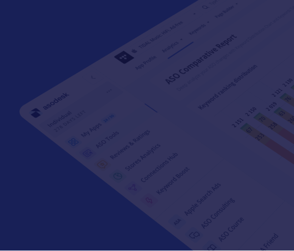 New navigation in Asodesk