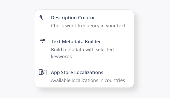 С помощью Page Builder вы можете создавать метаданные для вашего приложения